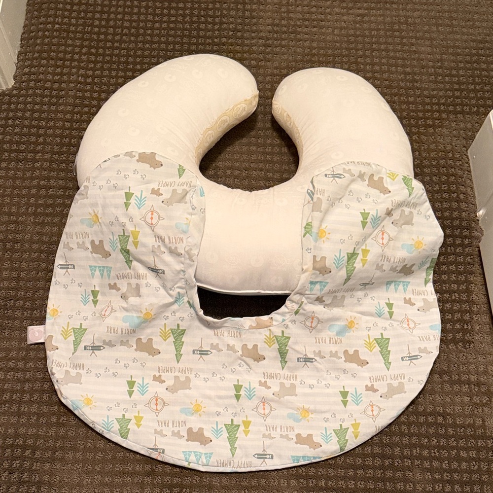 Boppy Nursing Pillow and cover
